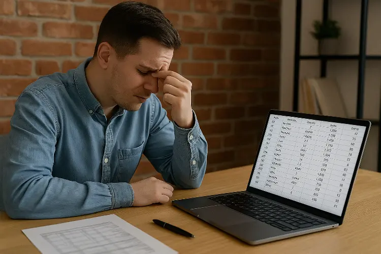 Data Tidak Diformat dengan Benar